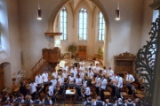 Kirchenkonzert am 9. Mai 2009 in der ref. Kirche Sissach zusammen mit dem MV Sissach.
