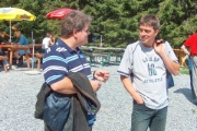 Oliver (Dirigent) + Roger (Vizediriegnt und Aushilfe auf dem Bass)