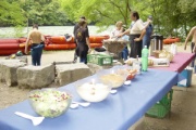 Das Salatbuffet  ...  mhhh