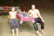 Simon & Philipp waren auf der Reise JMRS-G�ste.