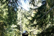 Huch, sch�ne Traverse auf 10m H�he