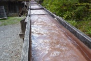 Wasserkanal zur M�hle von Naters