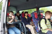 Der Bus ist wieder gef�llt f�r die Heimfahrt.