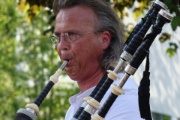 Thomas Heid am Dudelsack