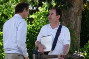 Christian Schiess (Schulleiter RMS) + Co-Dirigent Adriano de Iorio