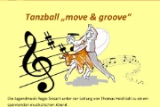 Die Werbung f�r 'move & groove'