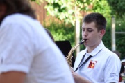 Pascal Iseli am Saxofon
