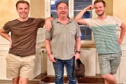 Die neue Orchesterleitung mit Simon Kissling und den Co Dirigenten Adriano de Iorio und Olivier K�rper